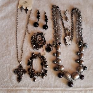 Necklace sets,Ring,Bracelets, Earrings